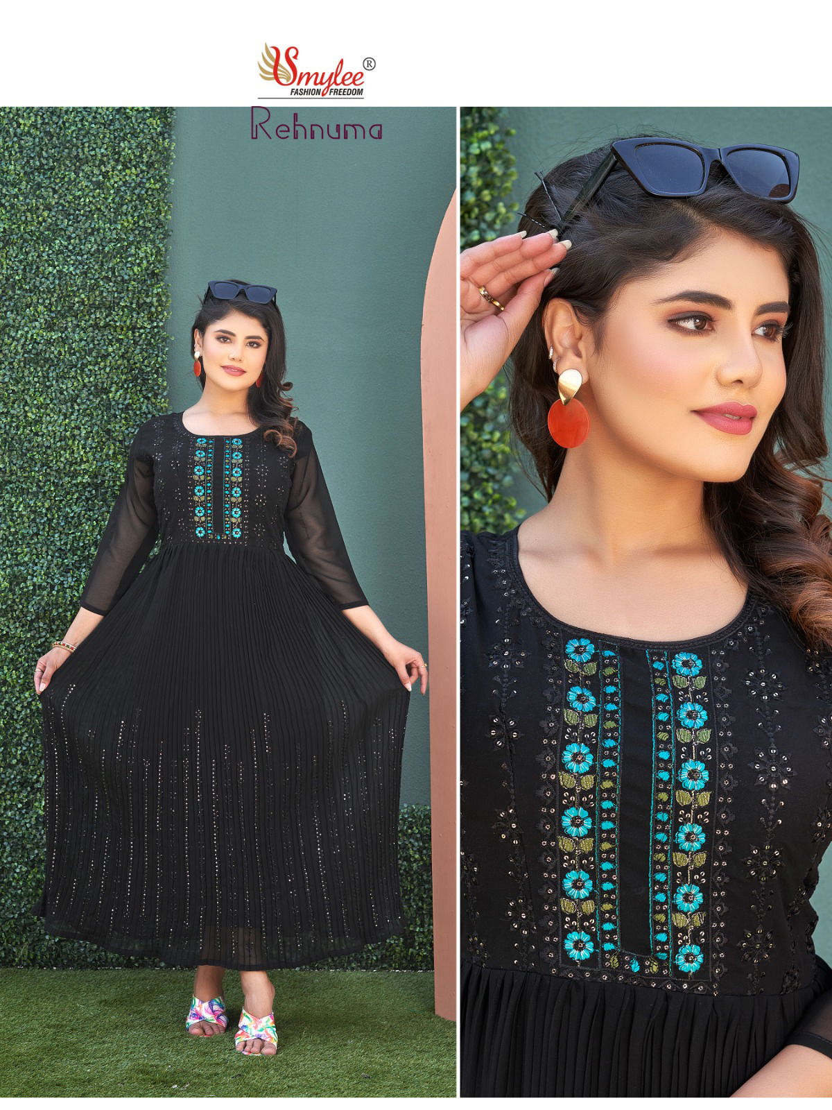 Rehnuma By Smylee Designer Kurtis Catalog